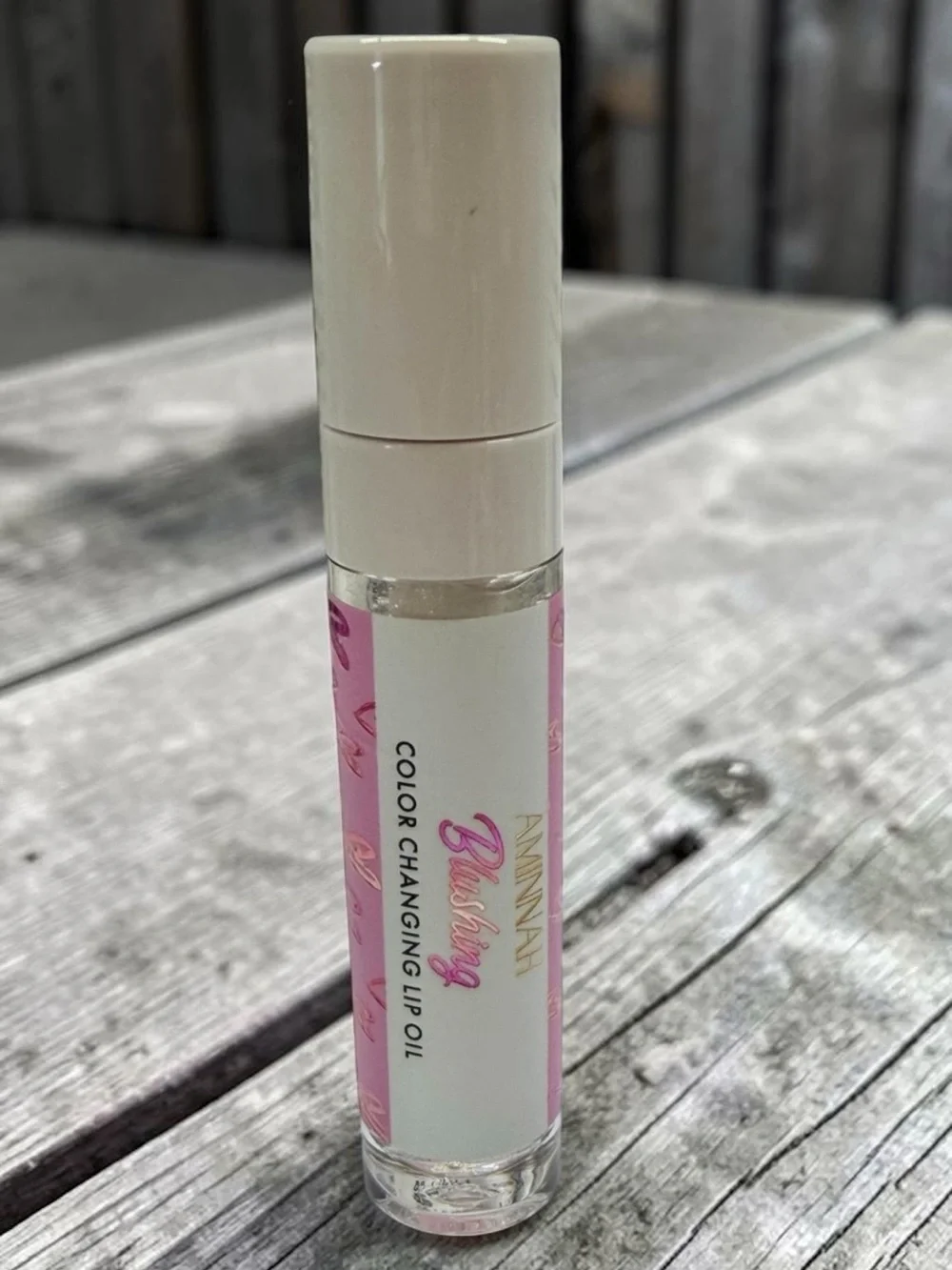 AMINNAH “Blushing” Color Changing Lip Oil